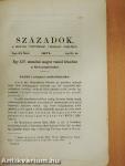 Századok 1871. Aprilis