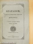 Századok 1871. Martius