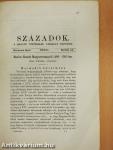 Századok 1871. Martius
