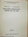 English literature from 1485 to 1660