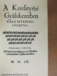 A keresztyéni gyülekezetben való isteni dicséretek