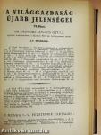 A világgazdaság ujabb jelenségei I-VII, IX-XII.