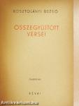 Kosztolányi Dezső összegyüjtött versei