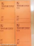 Magyar Nyelv 1985/1-4.