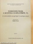Forrásmunkák a kultúra elméletéből VI.