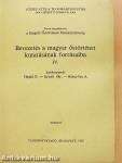 Bevezetés a magyar őstörténet kutatásának forrásaiba IV.