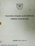 Szocialista brigádvezető küldöttek vállalati tanácskozása 1989
