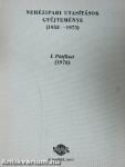 Nehézipari utasítások gyűjteménye (1952-1975) I. Pótfüzet