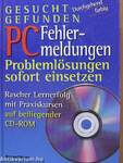 PC Fehlermeldungen- CD-vel