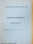 Studium generale munkafüzet