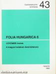 Folia Hungarica 6