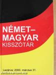Német-magyar kisszótár