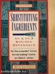 Substituting Ingredients