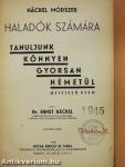 Tanuljunk könnyen, gyorsan németül!
