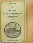 A magyar nemzeti irodalom története 