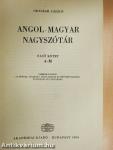 Angol-magyar nagyszótár 1-2.
