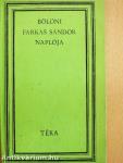 Bölöni Farkas Sándor naplója