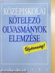 Középiskolai kötelező olvasmányok elemzése