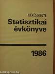 Békés megye statisztikai évkönyve 1986