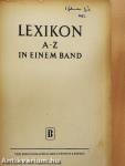 Lexikon A-Z in einem band