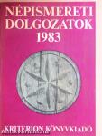 Népismereti dolgozatok 1983