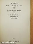 Schrift und buchmalerei der Maya-indianer