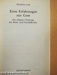 Erste Erfahrungen mit Gott