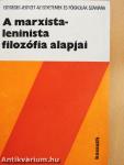 A marxista-leninista filozófia alapjai (dedikált példány)