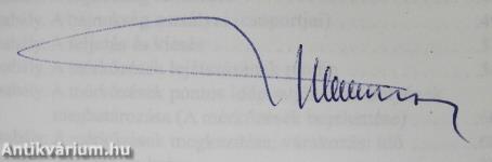 A kézilabdázás szabálykönyve (dedikált példány)