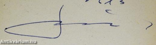 A szökevény (dedikált példány)