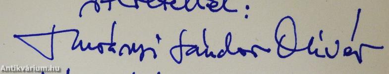 Folyamtánc (dedikált példány)