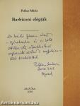 Barbizoni elégiák (dedikált példány)
