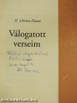 Válogatott verseim (dedikált példány)