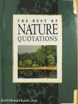 The Best of Nature Quotations