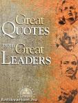 Great Quotes from Great Leaders