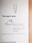 The way to write