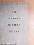 Im Westen nichts Neues