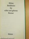 Kleine Bettlektüre für echte und gelernte Bonner
