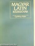 Magyar-latin kéziszótár