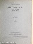 Középiskolai matematikai lapok 1955. január