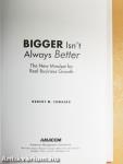 Bigger Isn't Always Better