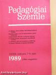 Pedagógiai szemle 1989. július-augusztus