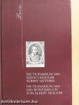 Dictionarium 1604 - Szenci Molnár Albert szótára
