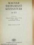 Magyar értelmező kéziszótár I-II.