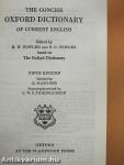 The Concise Oxford Dictionary of Current English