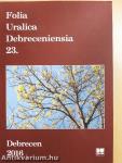 Folia Uralica Debreceniensia 23.