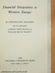 Financial Integration in Western Europe