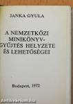 A nemzetközi miniatűrkönyv gyűjtés helyzete és lehetőségei (minikönyv) (számozott)