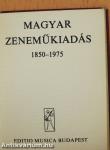 Magyar zeneműkiadás 1850-1975 (minikönyv) (számozott)