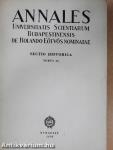 Annales Universitatis Scientiarum Budapestinensis de Rolando Eötvös nominatae XI.